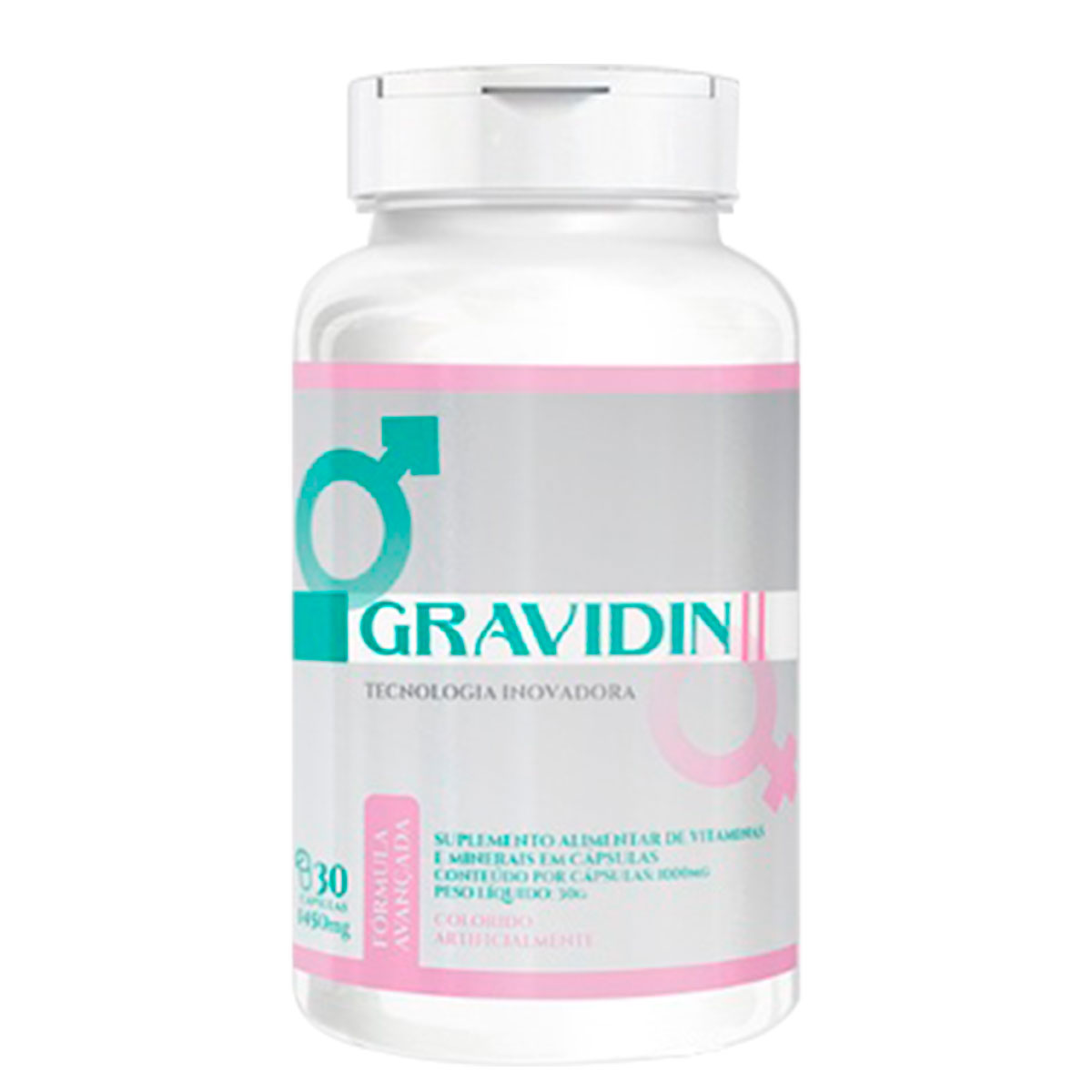 vitamina para engravidar fertilidade gravidin 30 capsulas