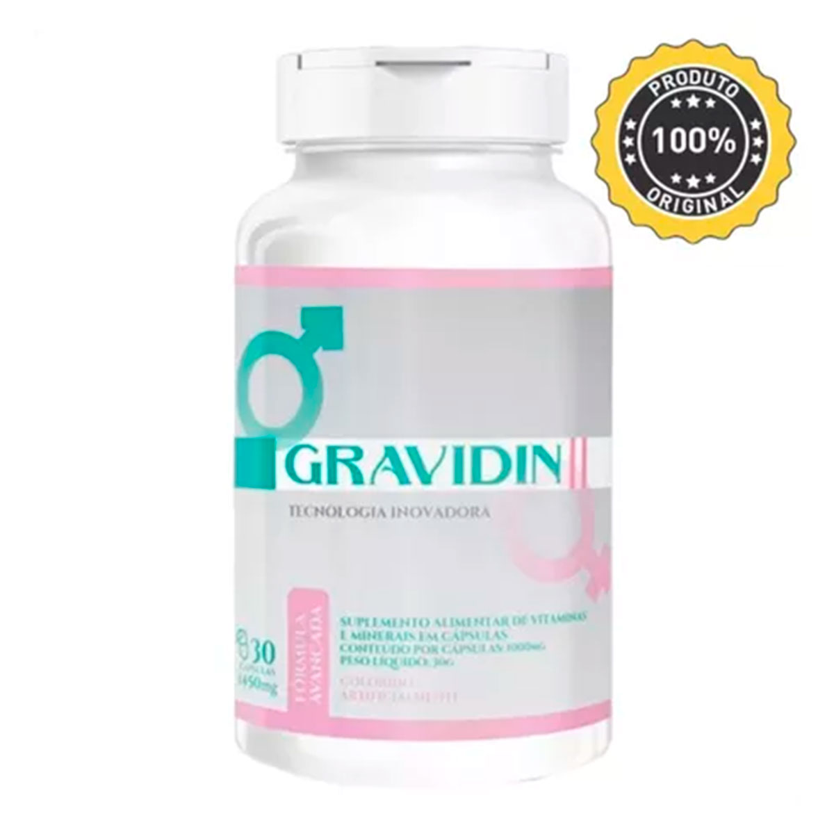 vitamina para engravidar fertilidade gravidin capsulas