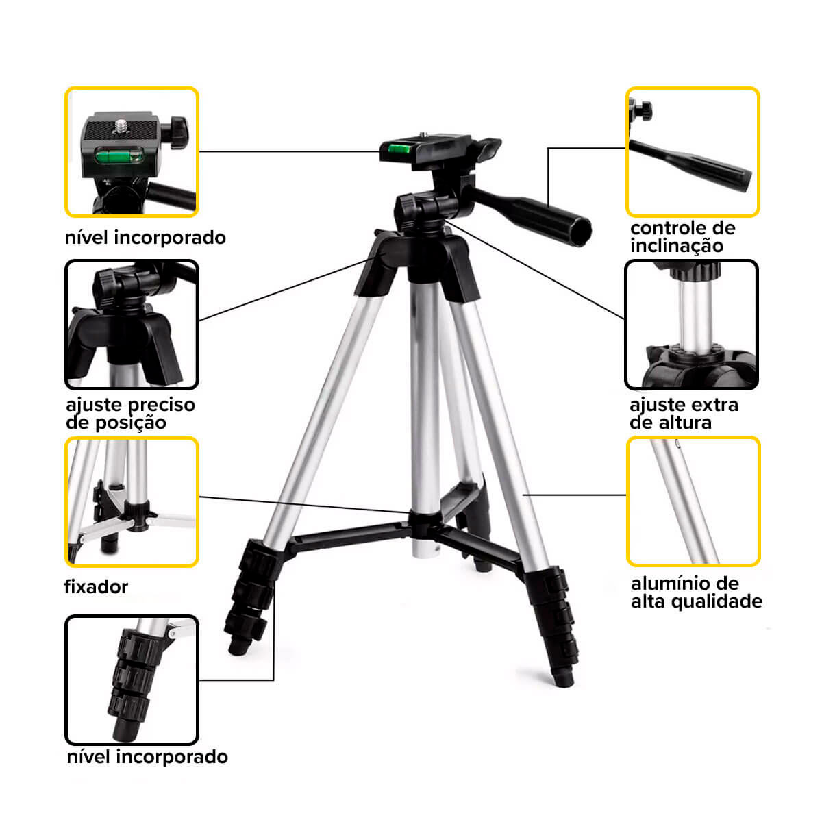 kit nível laser 3d oom-kit002 com tripé