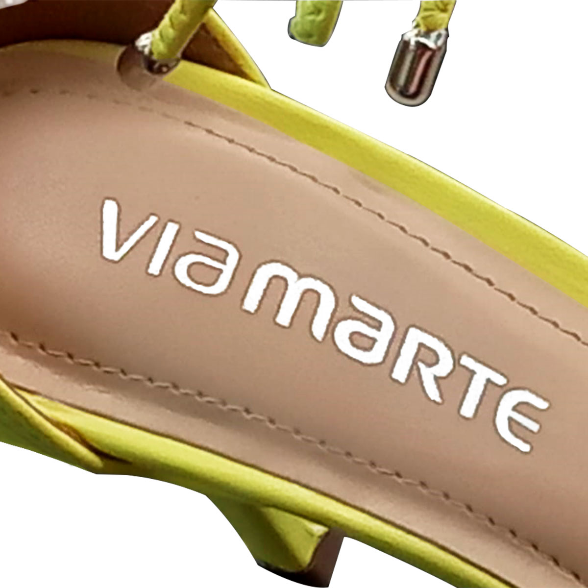 scarpin via marte bico fino feminino