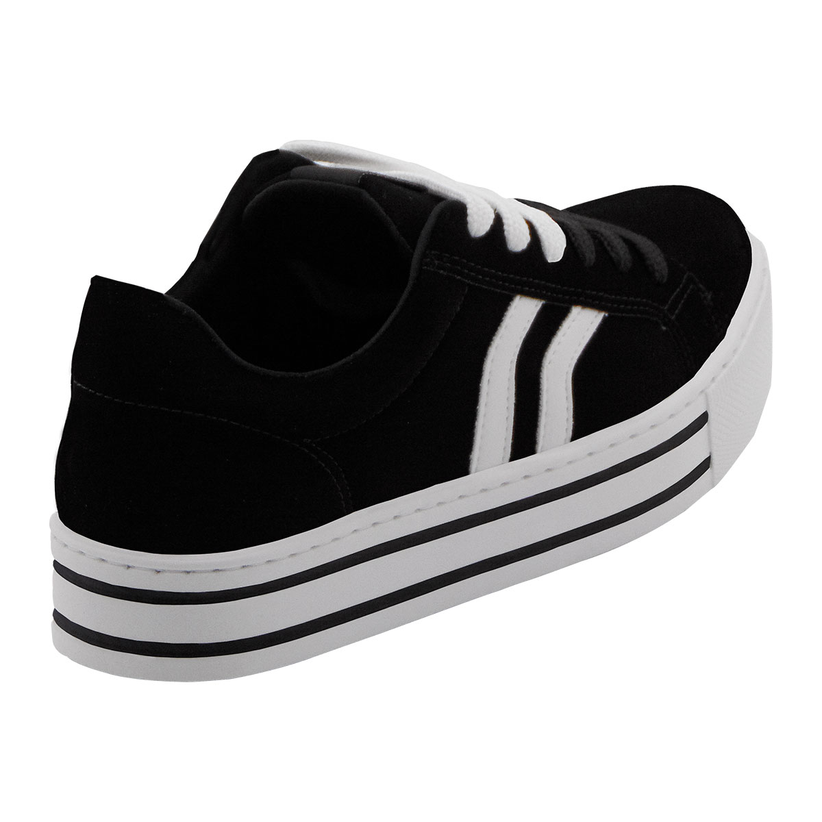 tênis via marte flatform nobuck feminino